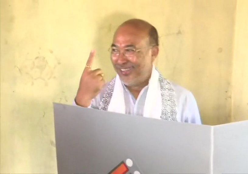 منی پور کے وزیر اعلیٰ این بیرین سنگھ