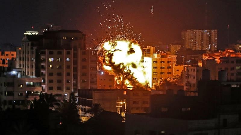 فلسطین: غزہ ميں حاملہ عورت اور چودہ ماہ کی بچی ہلاک