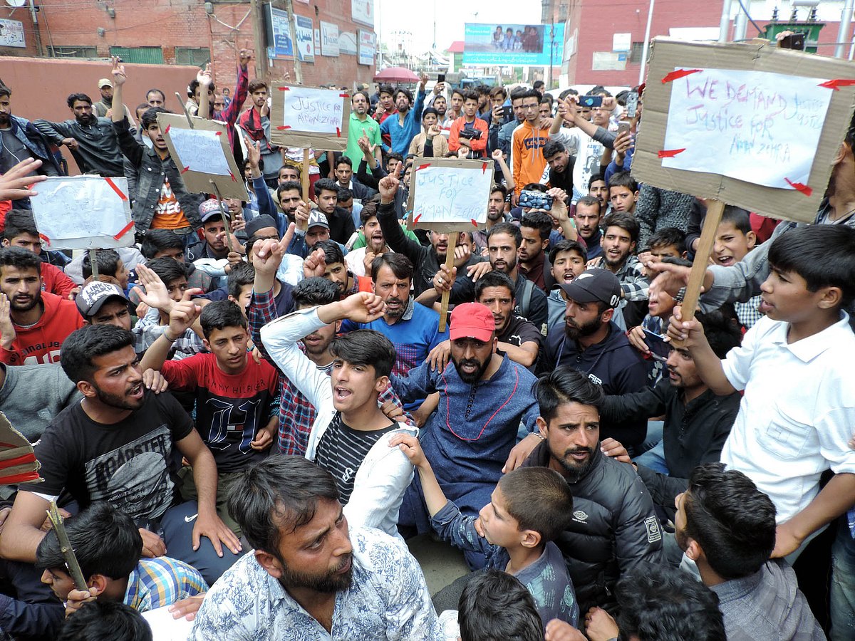 کشمیر میں تین سالہ کمسن بچی کی عصمت دری کے واقعہ پر شدید غم و غصہ