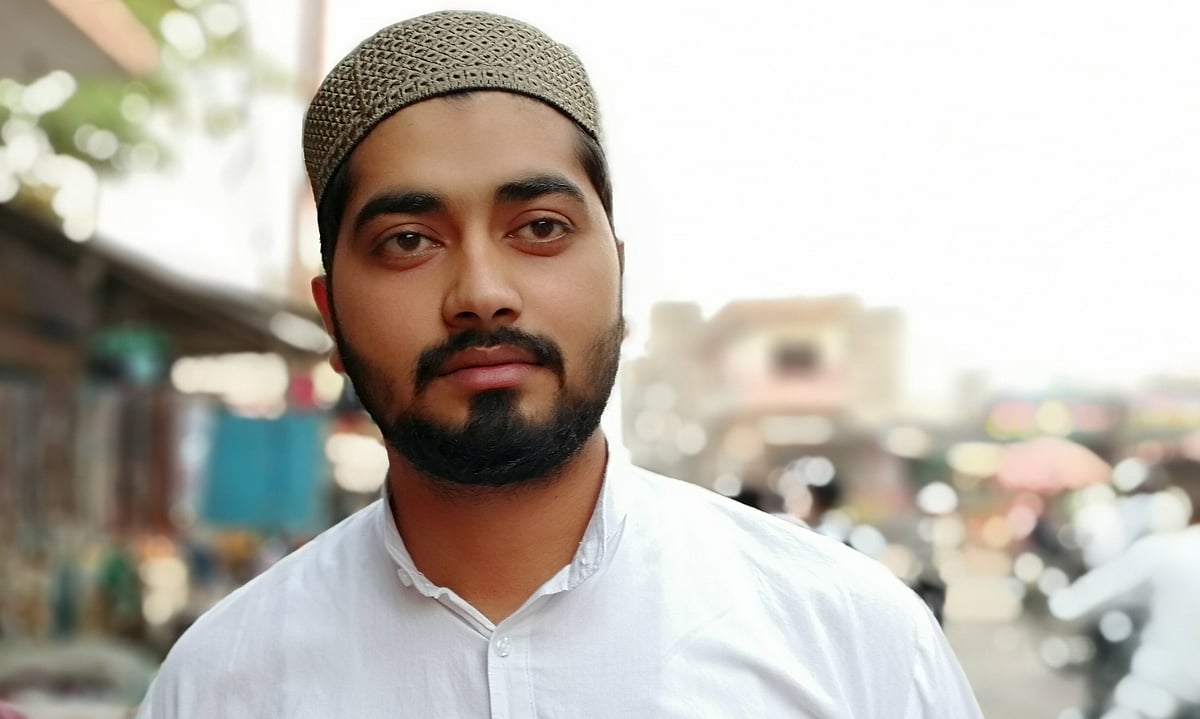 ایم بی اے کے طالب علم محمد وقار / تصویر - آس محمد
