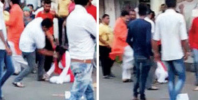 مودی کے گجرات میں بی جے پی کے رکن اسمبلی نے خاتون پر برسائے  لات گھونسے 