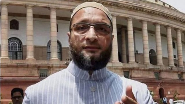 ’جے شری رام‘ کے جواب میں اویسی کے جے بھیم، جے میم، اللہ اکبر، جے ہند کے نعرے