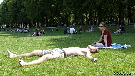 جرمنی میں شدید گرمی