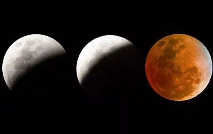 سال کا دوسرا چاند گہن آج، ہندوستان میں رات تقریباً ڈیڑھ بجے ہوگا دیدار