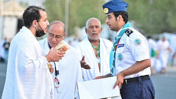 الکشافہ السعودیہ حجاج کرام کی خدمت میں پیش پیش رضاکاروں کی ایک ’فوج‘