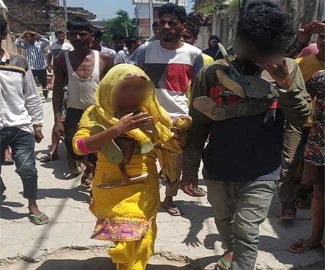 ہریانہ: دلت نوجوان کو محبت کرنے کی ملی سزا، منھ پر سیاہی اور جوتوں کی مالا پہنا کر گھمایا گیا گاؤں
