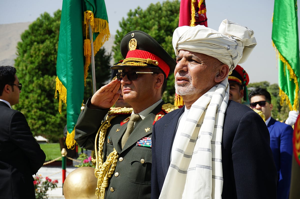 افغانستان: اشرف غنی کا داعش کے محفوظ ٹھکانوں کو ختم کرنے کا عزم