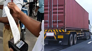 چالان کے تمام ریکارڈ منہدم، ٹرک مالک پر 6,53,100 روپے کا جُرمانہ