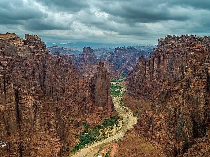  وادی الدیسہ سعودی عرب کا خوبصورت نخلستان 
