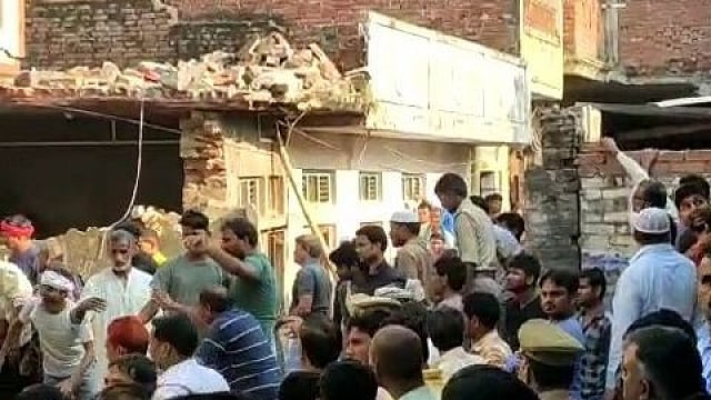 اتر پردیش کے محمد آباد میں سلنڈر پھٹنے سے 10 افراد ہلاک، 15 زخمی
