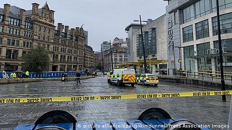 مانچسٹر میں چاقو سے حملہ کرنے والا مشتبہ شخص زیر حراست