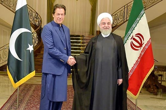 عمران خان کی صدر روحانی سے ملاقات، کیا سعودی-ایران کشیدگی کم کرا پائیں گے!