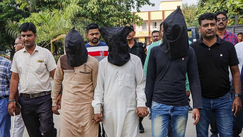کملیش تیواری قتل: مولانا محسن شیخ، فیضان اور راشد پٹھان ریمانڈ پر لکھنؤ لائے گئے