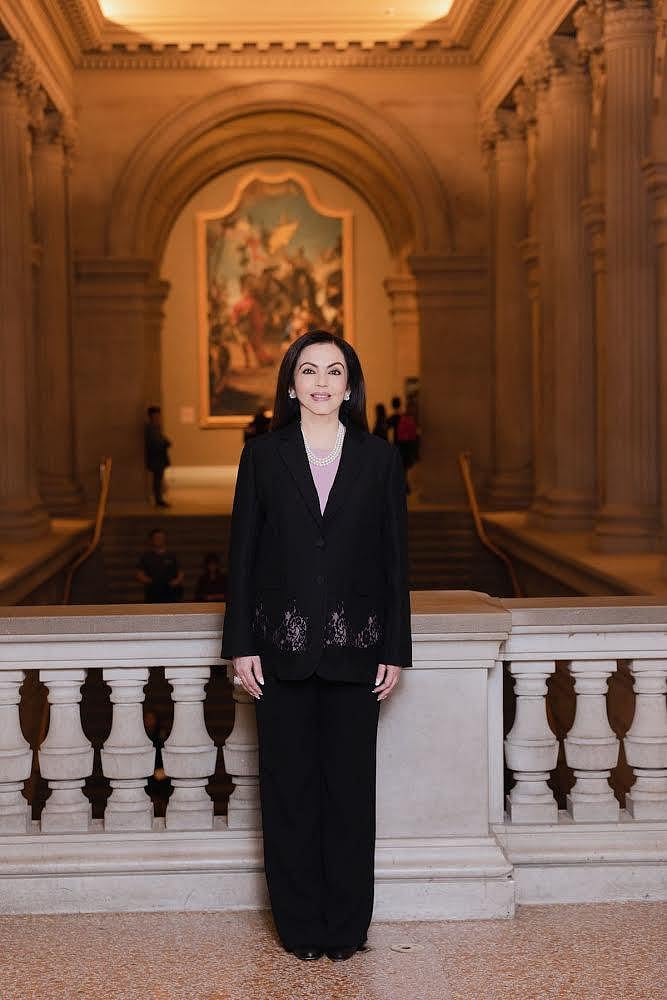 نیتا امبانی نیویارک کے ’میٹرو پالیٹن میوزیم آف آرٹ‘ کی ٹرسٹی نامزد