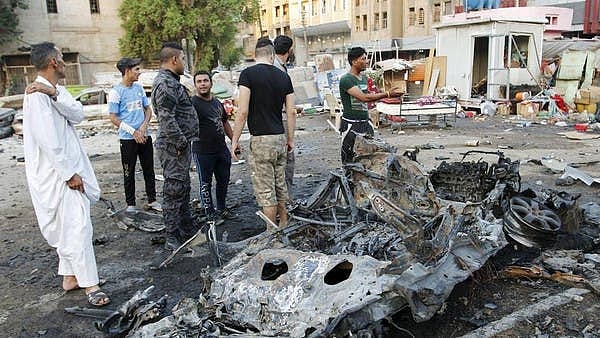 عراق: تین بم دھماکوں سے لرزا بغداد، 6 افراد ہلاک، 17 زخمی 