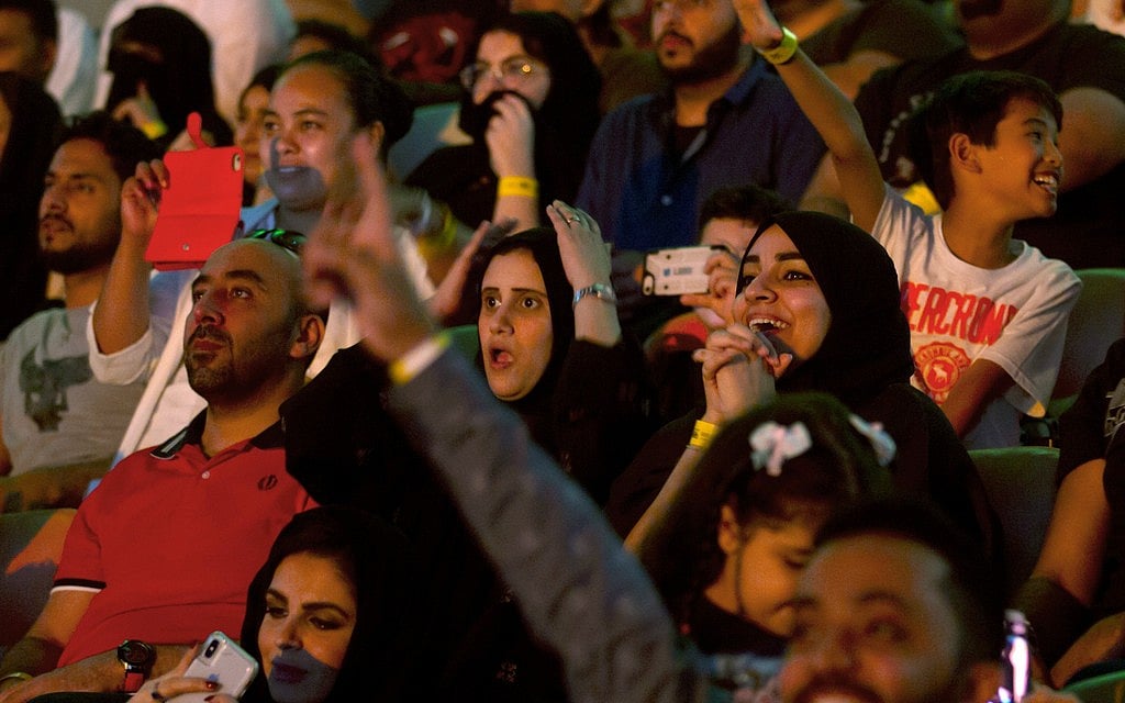 سعودی عرب کی تاریخ میں خواتین ریسلنگ کا پہلا مقابلہ