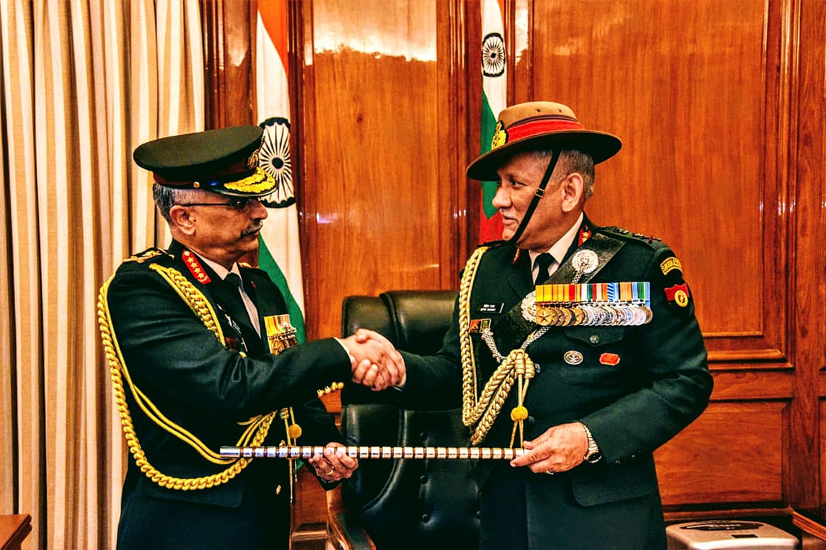 منوج مکند نروانے نے آرمی چیف کا عہدہ سنبھالا