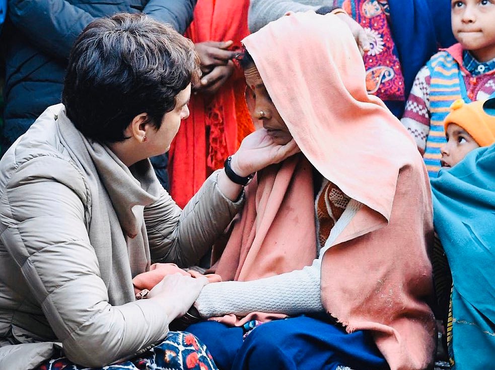 پرینکا گاندھی کا اچانک بجنور  دورہ، احتجاج میں ہلاک افراد کے اہل خانہ سے ملاقات
