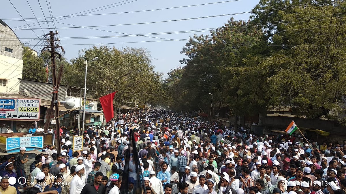 مالیگاؤں میں سی اے اے کے خلاف  ہندو-مسلم اتحاد کا عدیم المثال مظاہرہ