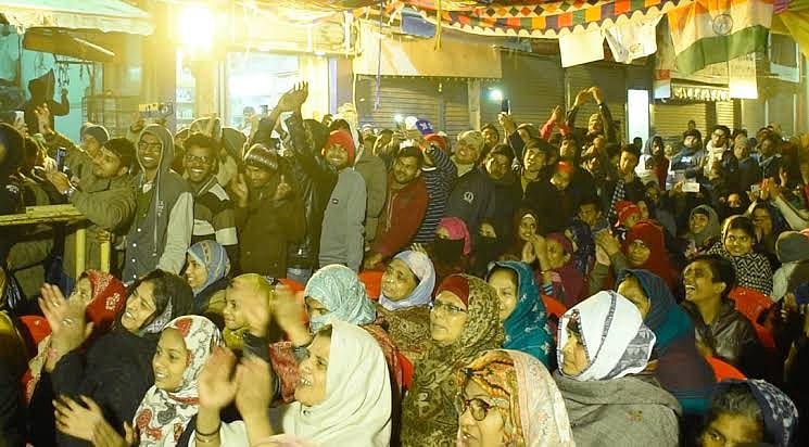 بہار: ادبا و شعرا کے مرکز ’سبزی باغ‘ میں لگاتار نویں دن سی اے اے مخالف مظاہرہ جاری
