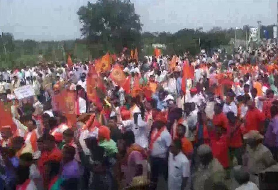 بی جے پی-آر ایس ایس عیسیٰ مسیح کی 114 فیٹ اونچی مورتی بنانے کے خلاف، سڑک پر کیا ہنگامہ