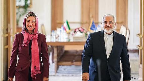 ایران امریکا فوجی کشیدگی، یورپ مخمصے میں