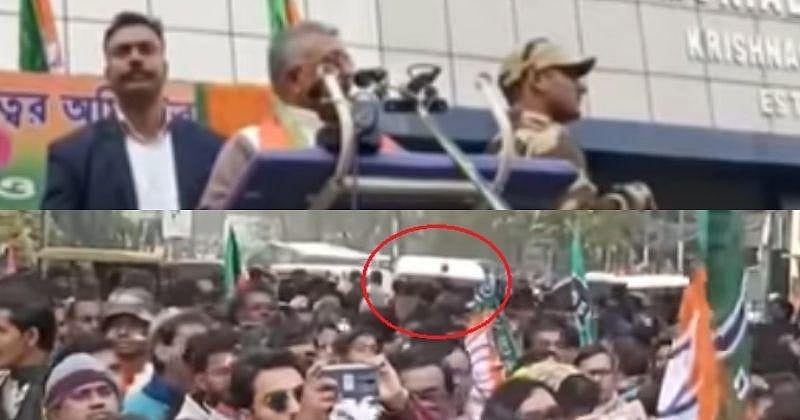 شرمناک! ریلی کے دوران ’ایمبولنس‘ کو راستہ دینے سے بنگال بی جے پی صدر نے کیا منع