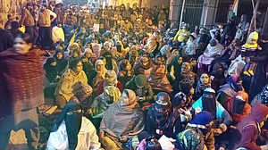 پٹنہ: سبزی باغ خواتین کا مظاہرہ ساتویں دن بھی جاری