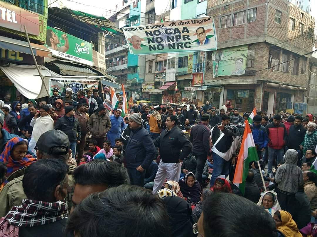 پٹنہ: ’شاہین باغ‘ کی طرز پر ’سبزی باغ‘ میں مظاہرہ تیسرے دن بھی جاری