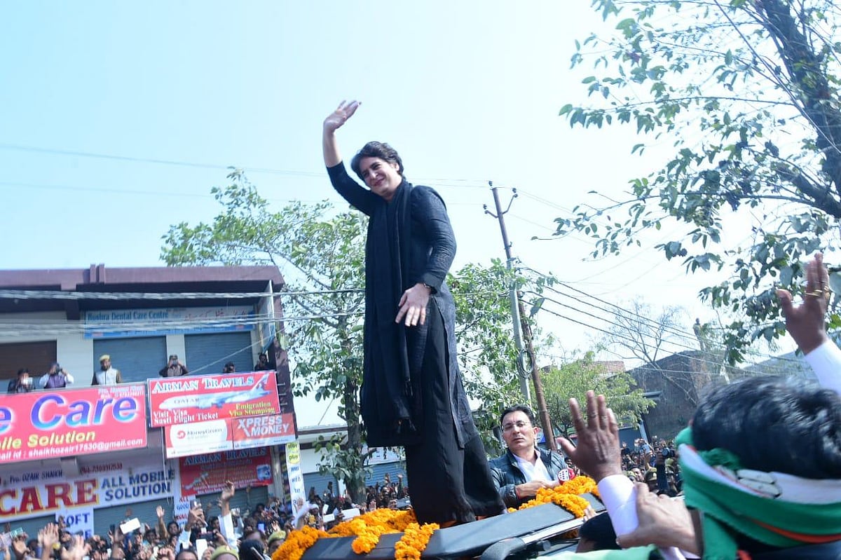 سی اے اے: زخمی تحریک کاروں کی لڑائی کانگریس لڑے گی،  پرینکا گاندھی