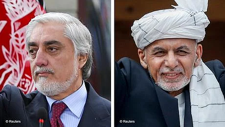 افغانستان ميں دو صدور نے حلف اٹھا ليا