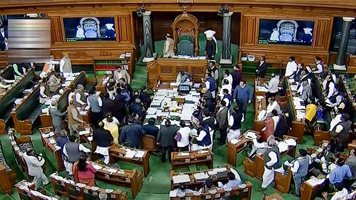دہلی تشدد پر پارلیمنٹ میں اپوزیشن کا ہنگامہ، کارروائی کل تک کے لئے ملتوی
