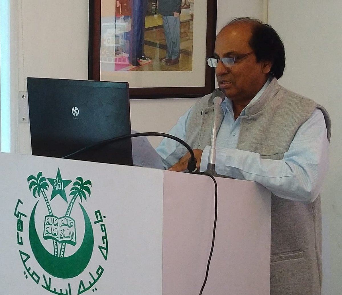 سنٹر فار ڈسٹنس جامعہ ملیہ کے ڈائریکٹر پروفیسر احرار حسین