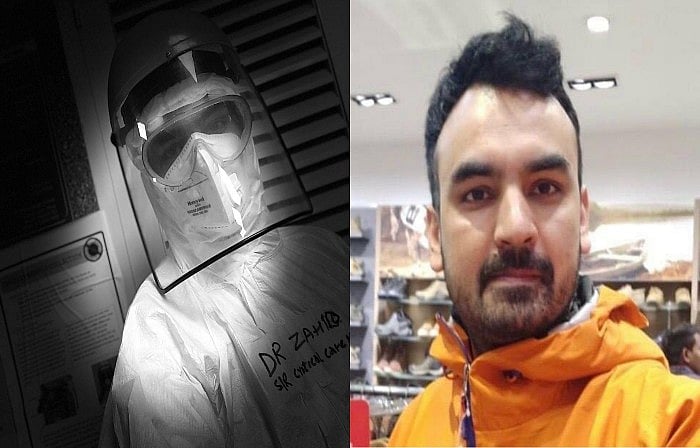 دہلی: ایمس کے ڈاکٹر زاہد نے اپنی جان جوکھم میں ڈال بچائی کورونا مریض کی جان