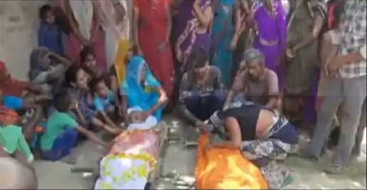 بیوی کی موت سے بے حال شوہر کا بھی انتقال، دونوں ایک ساتھ ہوئے سپرد آتش