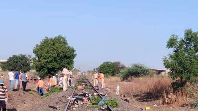 اورنگ آباد ٹرین حادثہ کی مجسٹریٹی جانچ کے احکام  