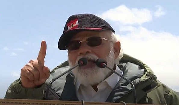 توسیع پسندی کی خواہاں قوتوں کو منہ کی کھانی پڑی ہے : مودی