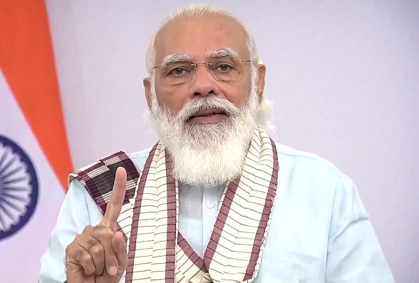 کورونا کے خلاف جنگ میں پی ایم مودی کا نیا نعرہ 'جب تک دوائی نہیں، تب تک ڈھلائی نہیں'