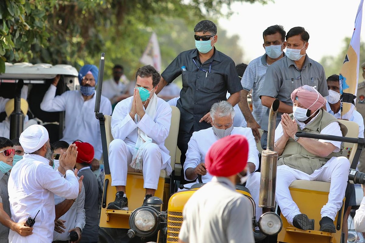 اقتدار میں آتے ہی ’سیاہ زرعی قوانین‘ منسوخ کر دیں گے، راہل گاندھی کا کسانون سے وعدہ