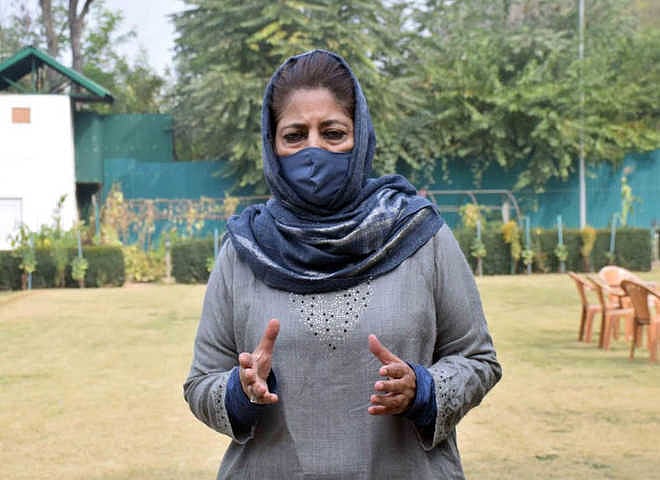 گوجر بکروال طبقے کے رہائشی ڈھانچوں کی انہدامی کارروائی روکی جائے،  محبوبہ مفتی کی ایل جی سے اپیل