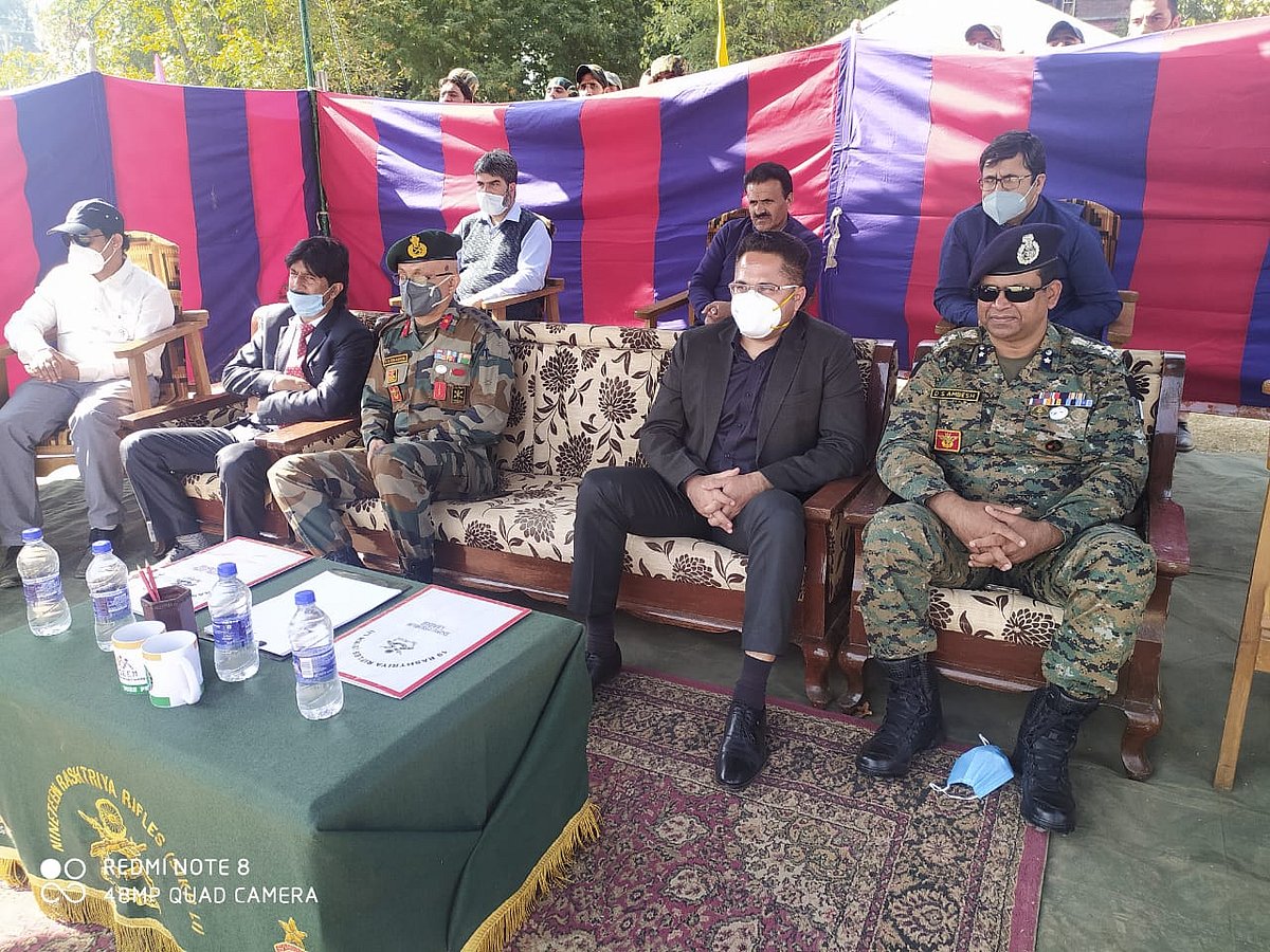 کشمیری خاتون کرکٹ کھلاڑیوں میں ٹیلنٹ کی کوئی کمی نہیں: انڈین آرمی