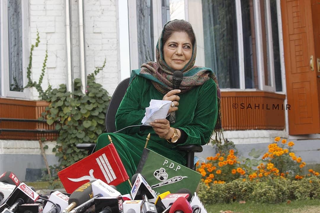 پی ایم مودی جب ناکام ہو جاتے ہیں تو کشمیر کا سہارا لے کر ووٹ مانگتے ہیں: محبوبہ مفتی