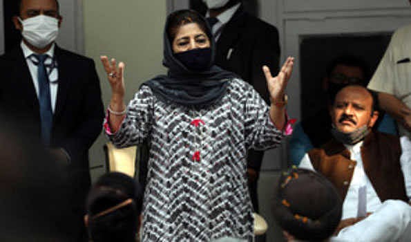 وہ وقت آئے گا جب حکومتِ ہند جموں و کشمیر کے لوگوں سے معافی مانگے گی: محبوبہ مفتی