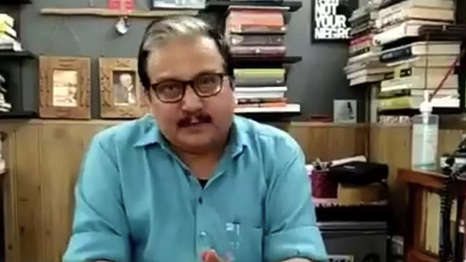 منوج جھا، تصویر ٹوئٹر