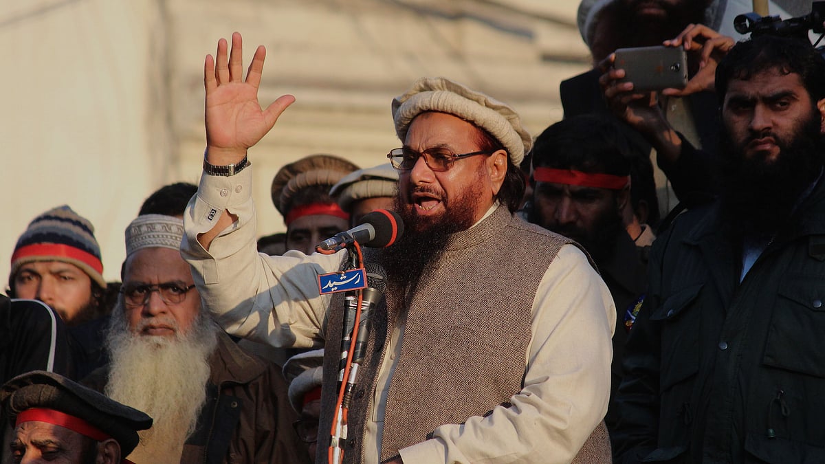 جماعت الدعوۃ کا سربراہ حافظ سعید / Getty Images