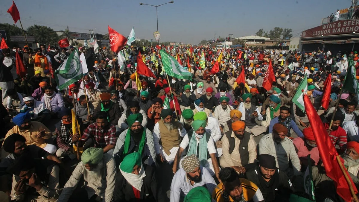 <div class="paragraphs"><p>کسانوں کے احتجاج کی فائل فوٹو / تصویر قومی آواز</p></div>