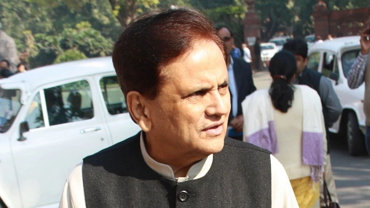 احمد پٹیل، تصویر آئی اے این ایس