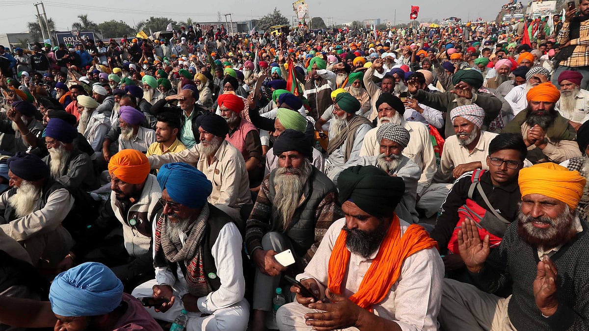 کسان تحریک / تصویر یو این آئی