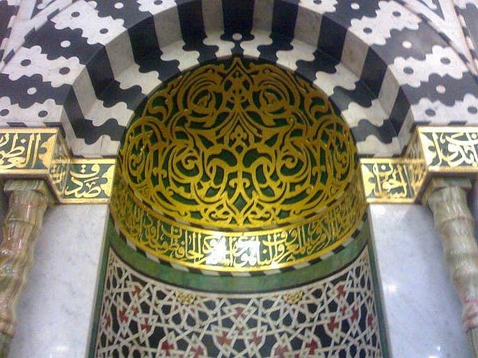 مسجد نبوی کی محرابیں: سجاوٹ اور خوبصورتی کے بےمثال نمونے