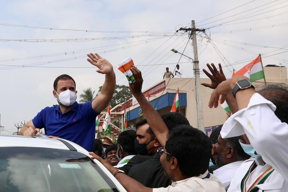 مضبوط ہندوستان کے لئے کسانوں اور مزدوروں کو بااختیار بنانا ضروری: راہل